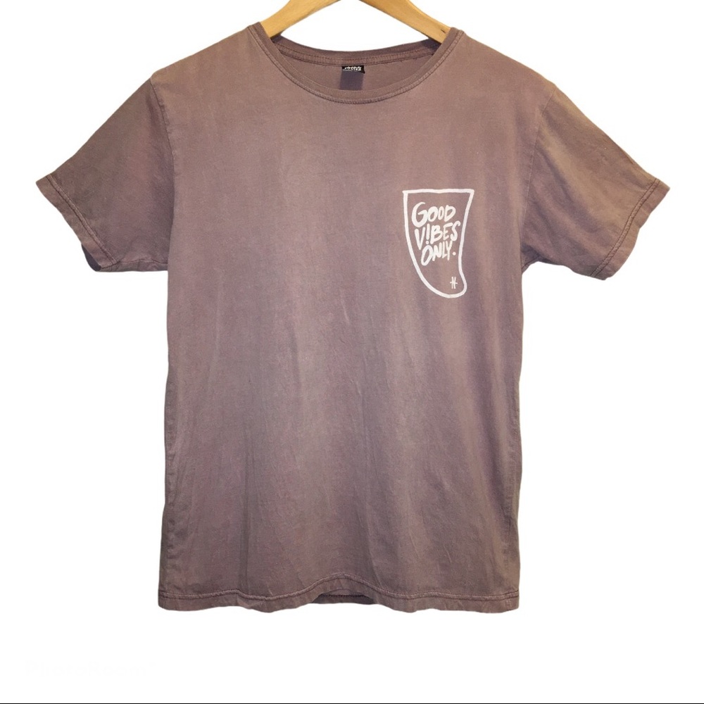 “Good Vibes Only” T-shirt Made in Bali Size Small